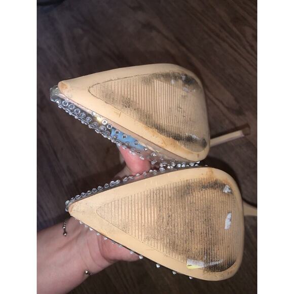 NINE WEST Foreva Ankle Strap Dress Heels fall formal classic casual pointed toe - Picture 8 of 11